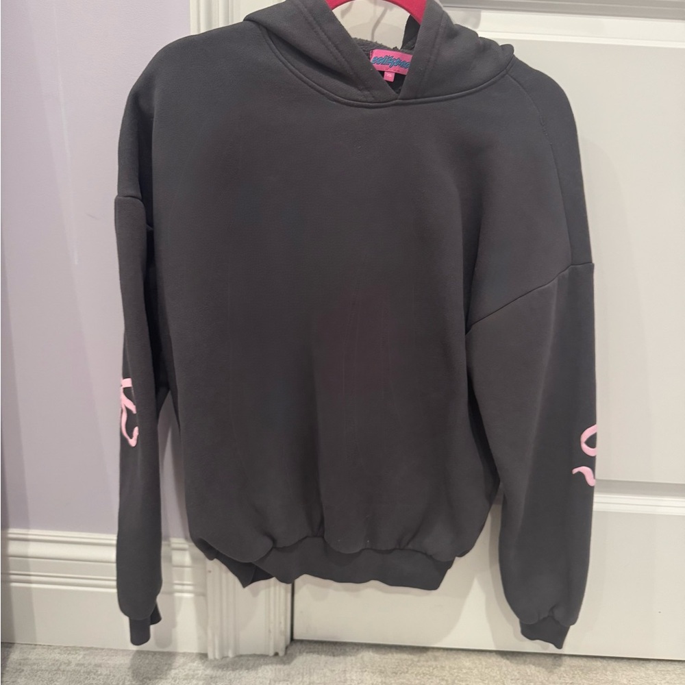 Women's Black Hoodie Sweater